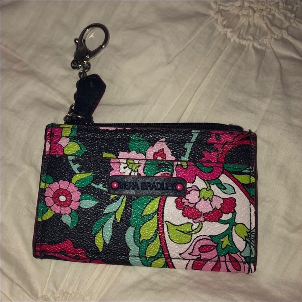 Vera Bradley coin purse & lanyard